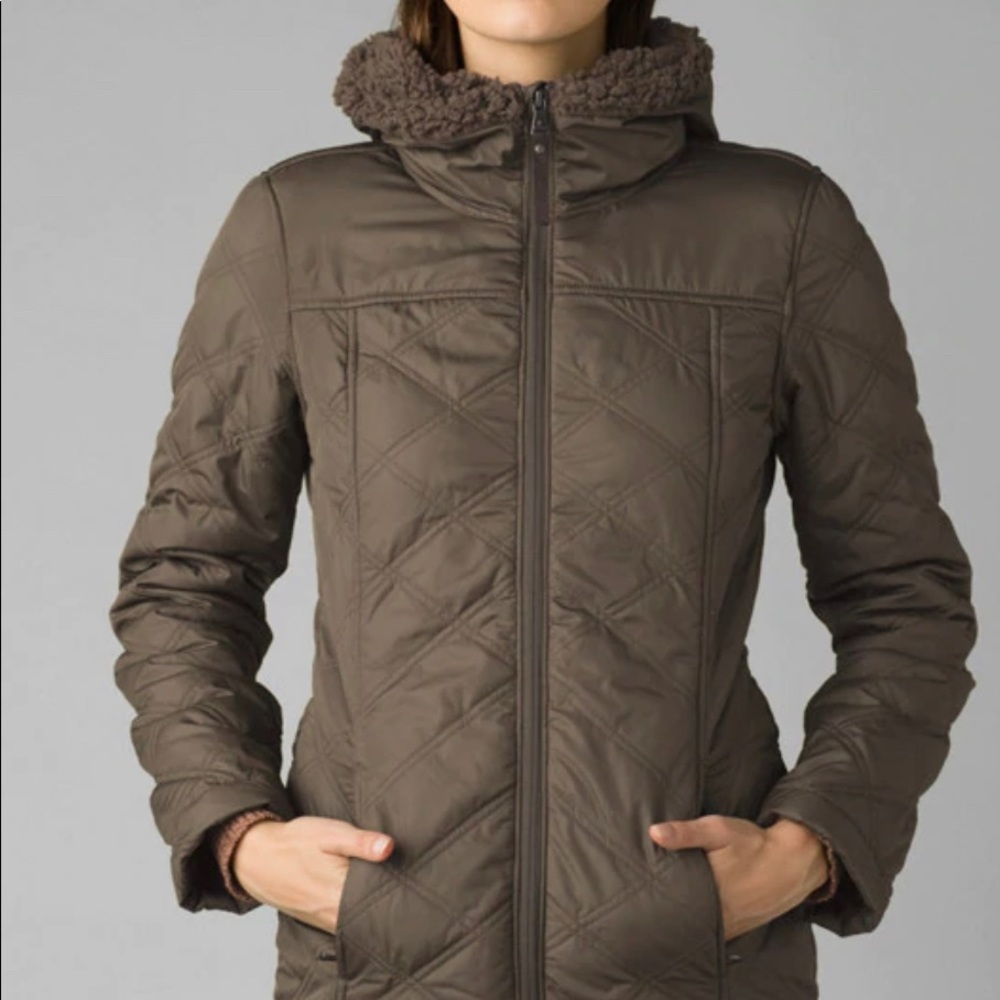 NWOT Elsa Prana Olive Green Jacket